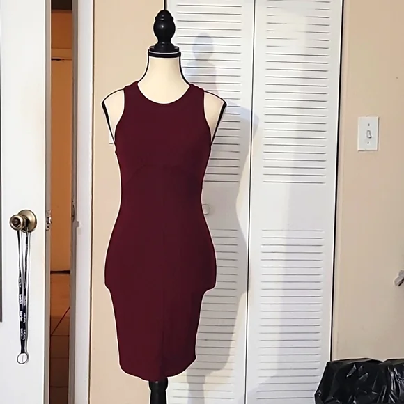 bozzolo bodycon dress Bozzolo | Dresses | Bozzolo Mauve Pink Rib Knit Bodycon Mini Dress Small